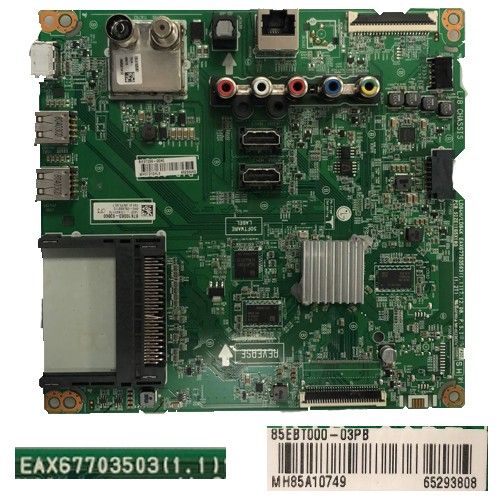 Placa Main EAX67703503(1.1) 85EBT000 LG 32LK610BPLB