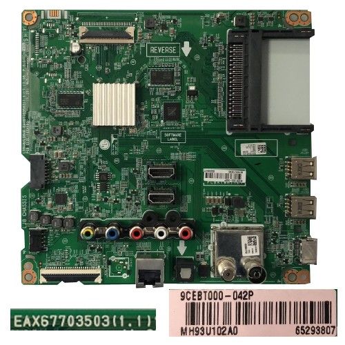 Placa Main EAX67703503(1.1) 9CEBT000 LG 32LK610BPLB