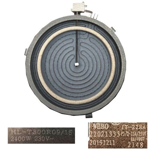Resistencia Vitro TEKA TB 6315 VR 20, HL-T300R09/15 2400W 30CM, 22021333