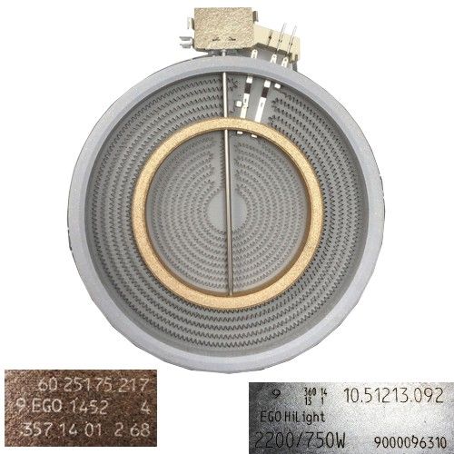 Resistencia Vitro BALAY 3EE721LS/01 2200/750w 23 cms, 6025175217, 10.51213.092 SWAP/USADO 9000096310