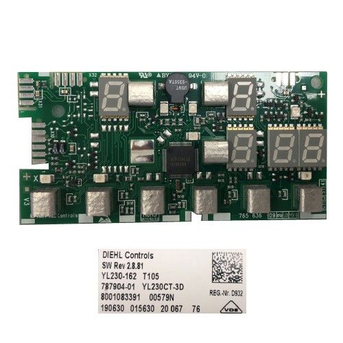 Modulo Electronico Vitro Balay 3EB865FR/03, SW REV 2.8.81, YL230-162, 8001083391