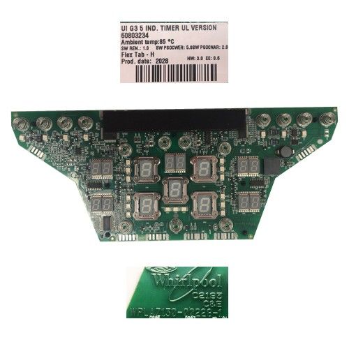 Módulo Electrónico Vitrocerámica TEKA IR 9530 VR 01, 60803234, C2193, WPLAZ130-00228-1