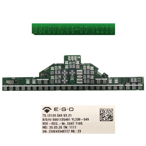 Modulo Electronico Mandos Bosch PXV875DC1E/06, 75.13129.549 V3.21, 8001135481