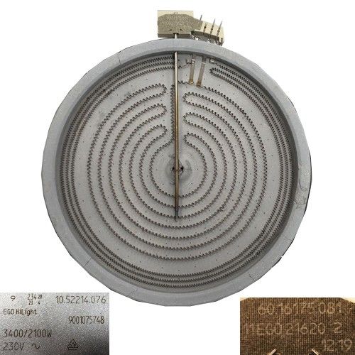 Resistencia Vitro Bosch HT6ET60, 60.16175.081, 30 cm 3400/2100w 10.52214.076 SWAP