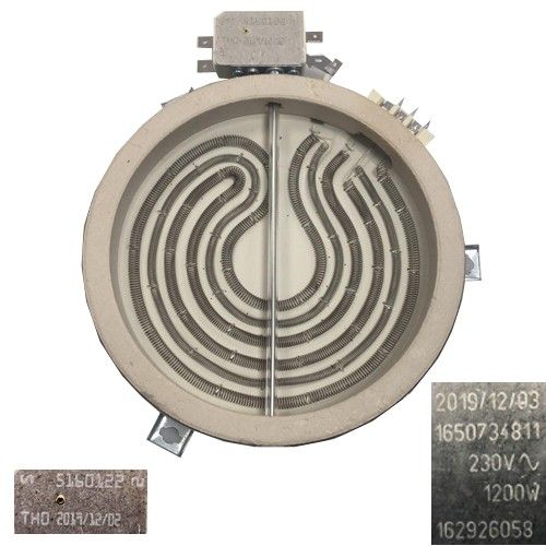 Resistencia Vitro Beko HDCC 32200 X, 5160122, 1200w, 1650734811, 16 cm