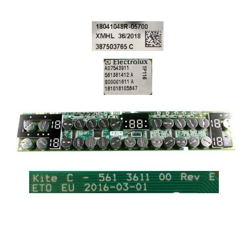 Modúlo Electrónico Mandos AEG IKE84445FB, 387503765, A07543911, 561 3611 00 REV E