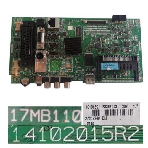 Placa Main VESTEL 17MB110, 23366043, Telefunken TE40282S25T2H