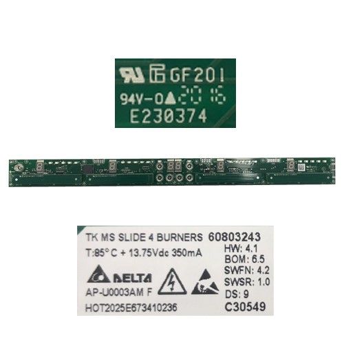 Módulo Electrónico Control Táctil Teka IRC 6320 VR, E230374, 60803243