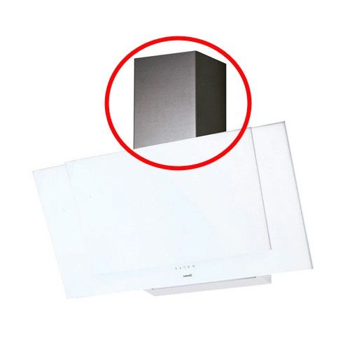 Embellecedor En Acero Inox Para Campana Cata Valto 2 Piezas 22 cm de ancho