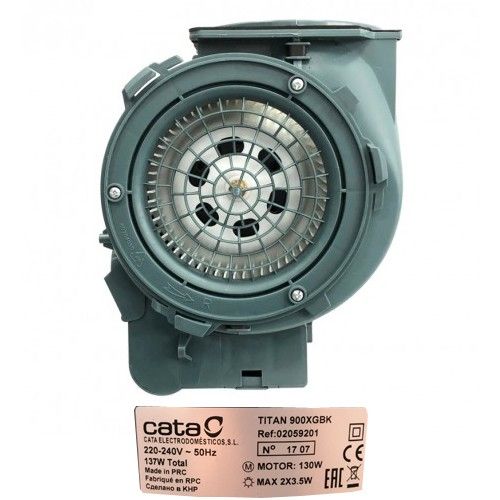 Motor Campana Cata Titan 900XGBK, 130W, 02059201