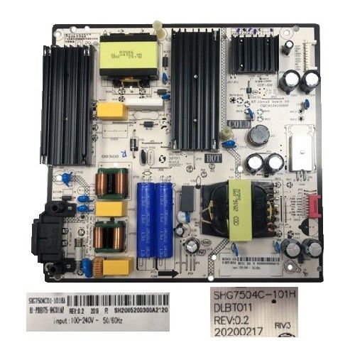 Fuente Alimentación Xiaomi Xiaomi L65M5-5ASP, SHG7504C-101H, DLBT011, REV:0.2