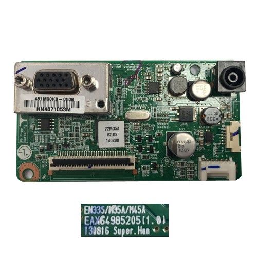 Placa Main EAX64985205 (1.0), LG 22M35A-B