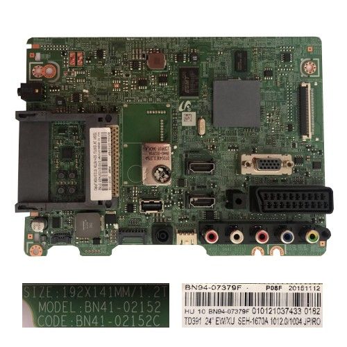 Placa Main Samsung LT24D391EW/EN, BN94-07379F, BN41-02152, BN41-02152C