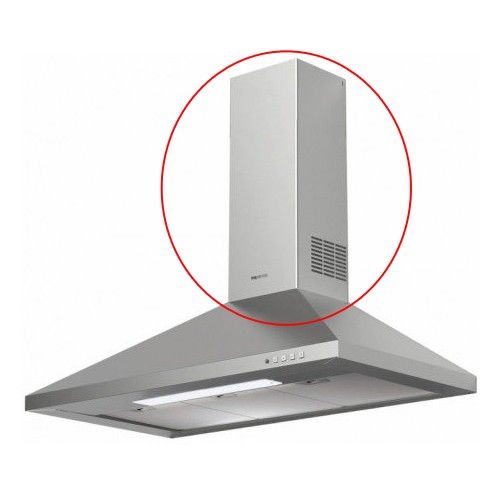Embellecedor Set 2 piezas montaje Campana Mepamsa MEPAMSA GAVIA 90 ACERO
