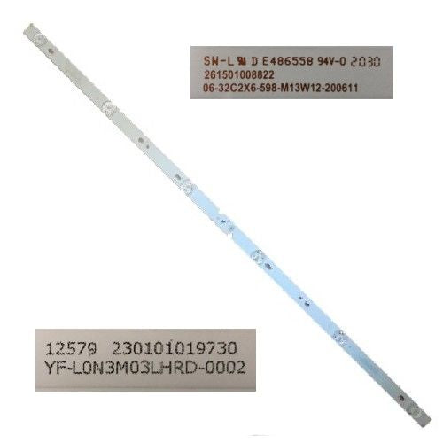 Tira 6 leds Engel Led 32", 06-32CX6-598-M13W12-200611, YF-L0N3M03LHRD-0002