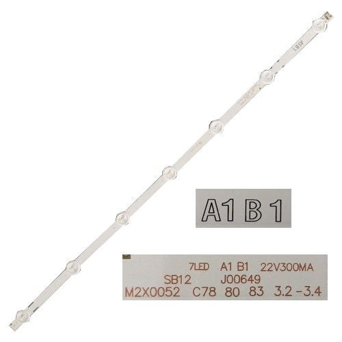 Tira leds A1 B1 M2X0052, 22V300MA LG 32LN520B
