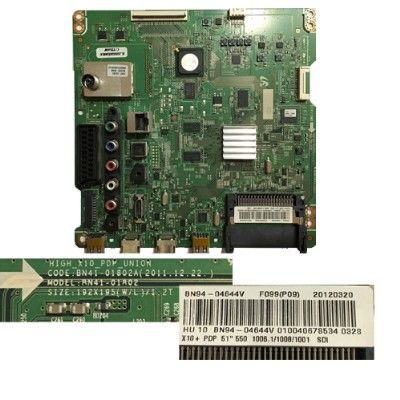 Placa Main SAMSUNG PS51E550D1W BN41-01802A BN94-04644V SWAP