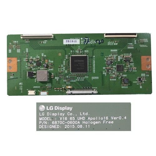 Placa T-Con LG 6870C-0600A LG 65UH625V