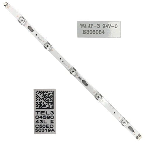 Tira 5 Leds Samsung UE43TU7125K BN96-50319A E306084