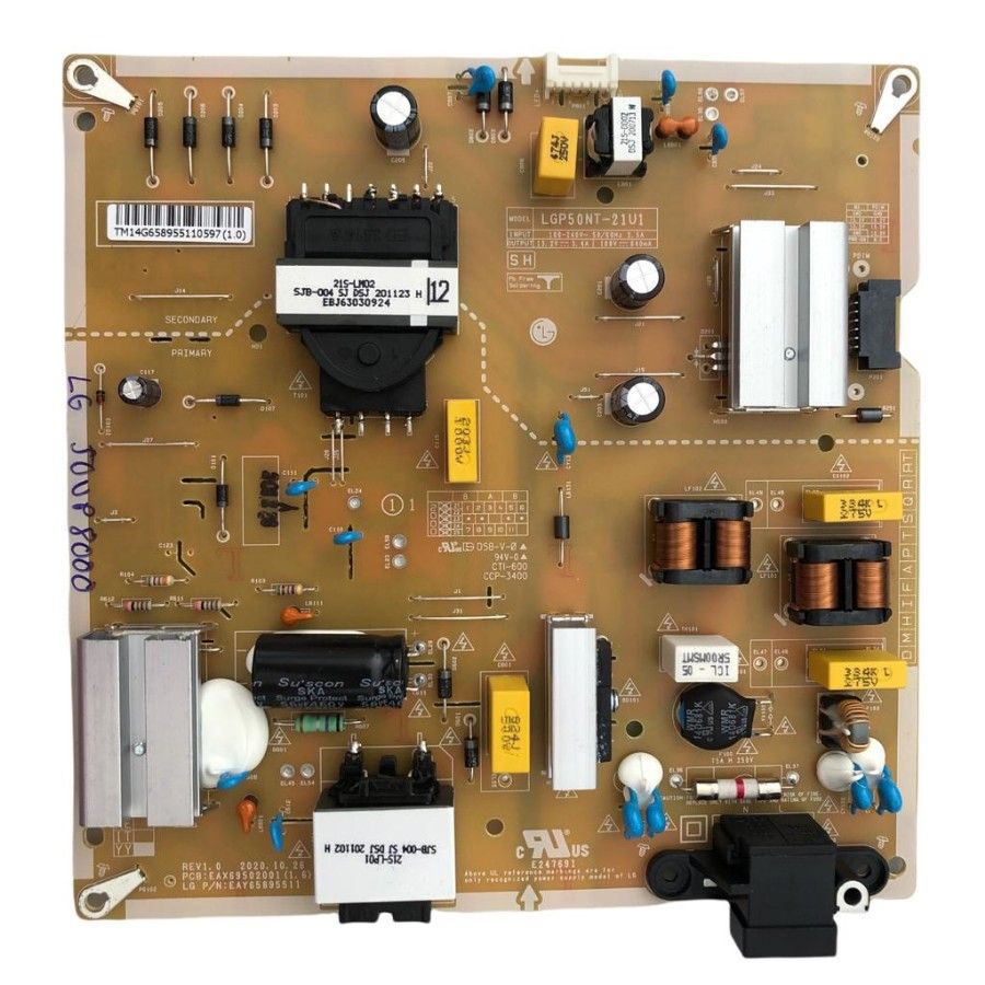 Fuente Alimentación LG 50UP8000 LGP50NT-21U1 EAX69502001(1.6) EAY65895511