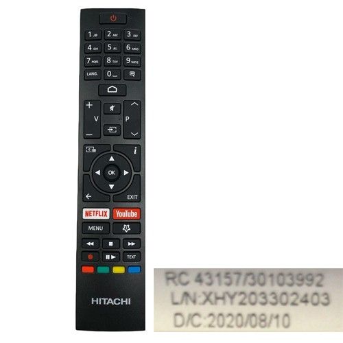 Mando a distancia HITACHI RC 43157 NUEVO y ORIGINAL