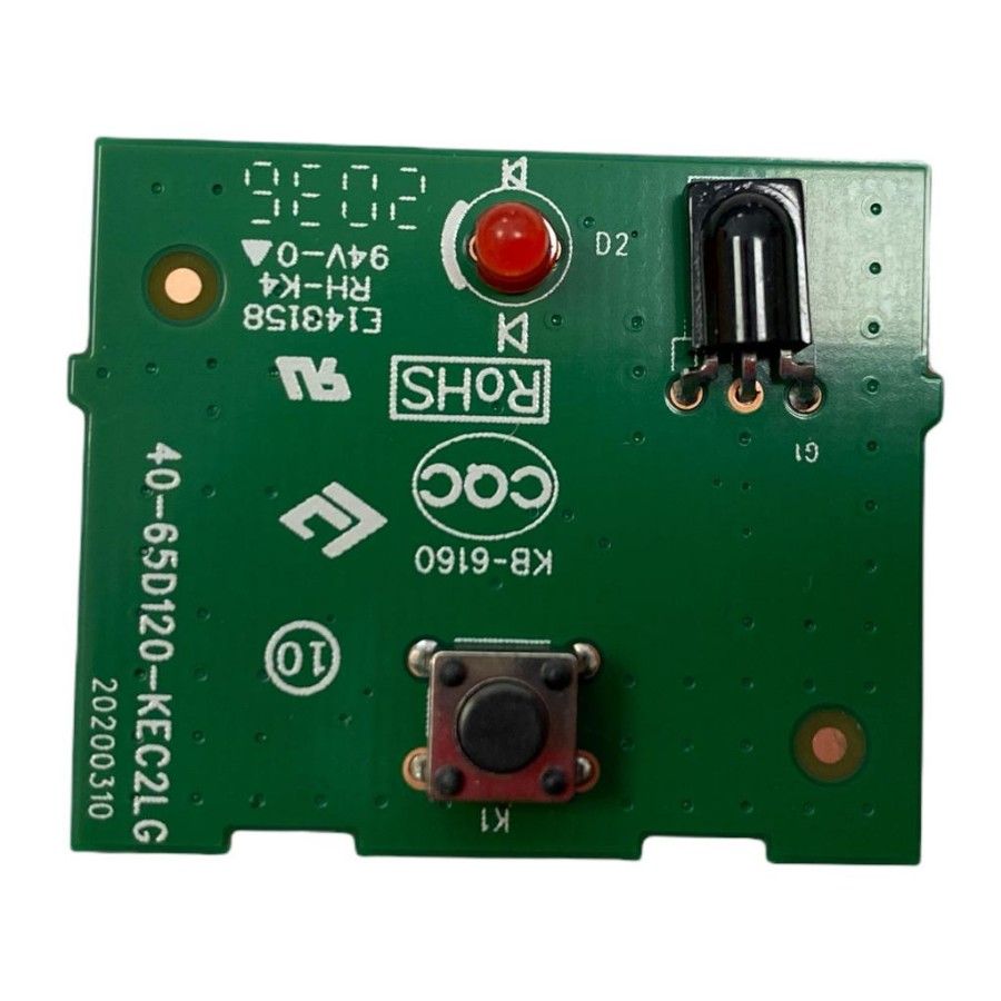 Módulo IR/Botonera LG 65UN70006LA 40-65D120-KEC2LG 20200310