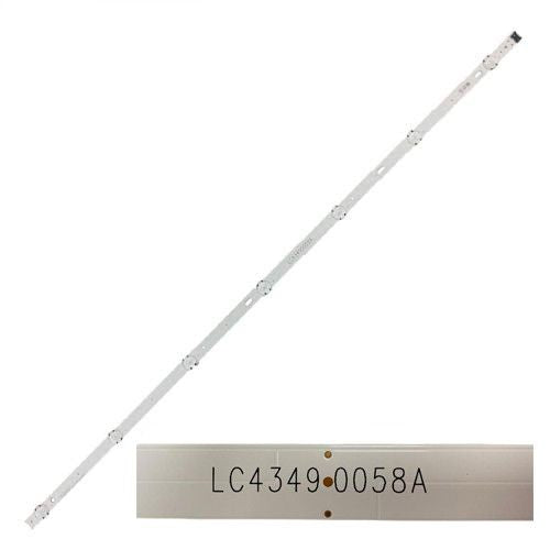 Tira 7 leds LG 43LK5900PLA LC43490058A LG Innotek 17Y 43INCH_A-Type LED_ARRAY_Rev0.0_170623