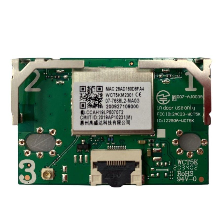 Modulo Wireless / Wifi TCL 50C715 WCT5KM2301 07-7668L2-MA0G 200927109000