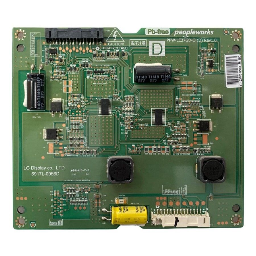 Placa Led Driver LG 37LV3550 PPW-LE37GD-0 (D) Rev1.0 6917L-0056D