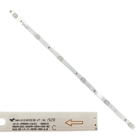 Tira 6 leds Nordmende ND55KS4000, JS-D-JP55DM-C61EC (80510) Type C