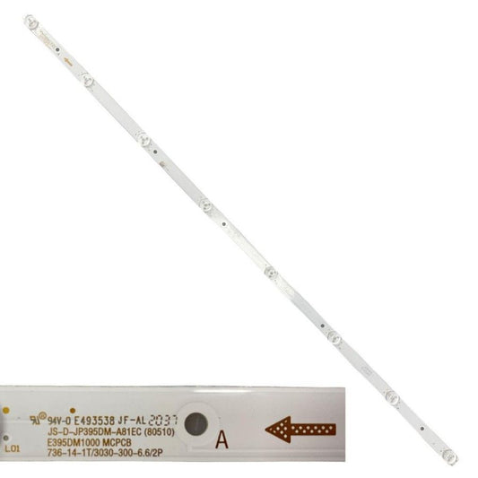 Tira 8 LED TD Systems K40DLJ12FS E493538 JS-D-JP395DM-A81EC(80510) E395DM1000(SWAP) de desmontaje