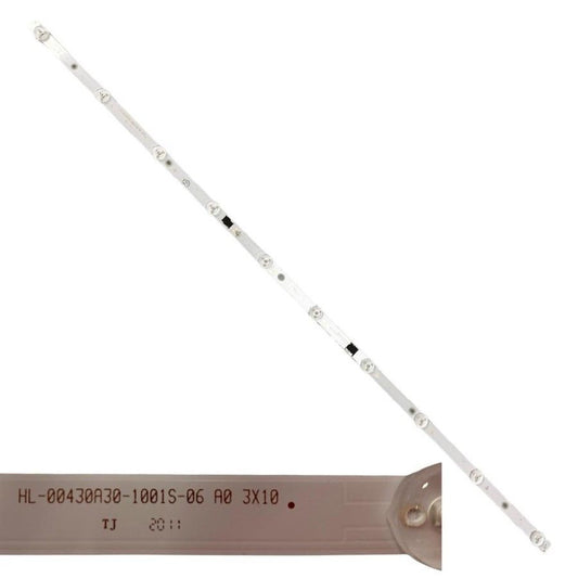 Tira 10 leds Infinition INTV-43MU1290 HL-00430A30-1001S-06 swap/ de desmontaje
