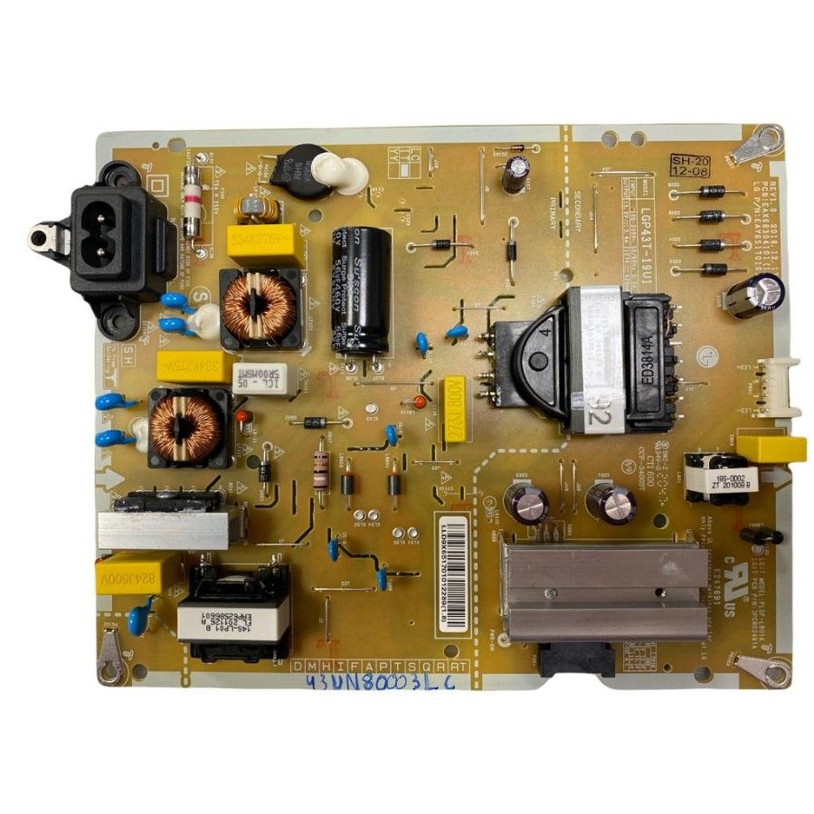 Fuente Alimentación LG 43UN80003LC EAX68304101(1.7) EAY65170101