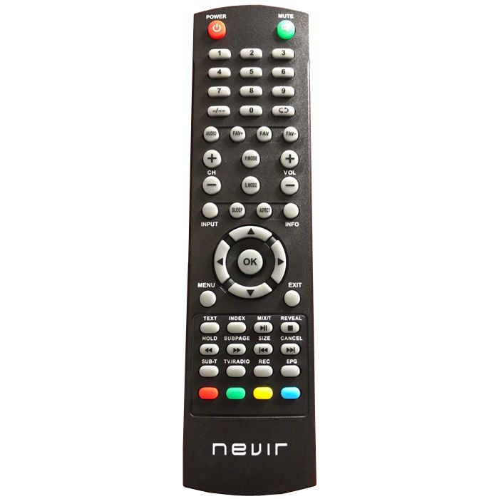 Mando a Distancia NEVIR NVR-7710-24RD2-N, Nuevo y Original