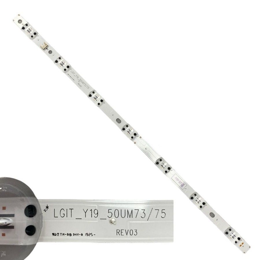 Tira 7 Leds LG 50UM7450PLA LGIT_Y19_50UM73/75 REV03 EAV64793901
