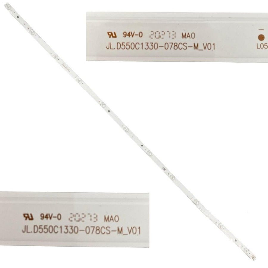 Tira 11 Leds Toshiba 55UA3A63DG JL.D550B1330-078CS-M_V01 TYPE B swap / de desmontaje