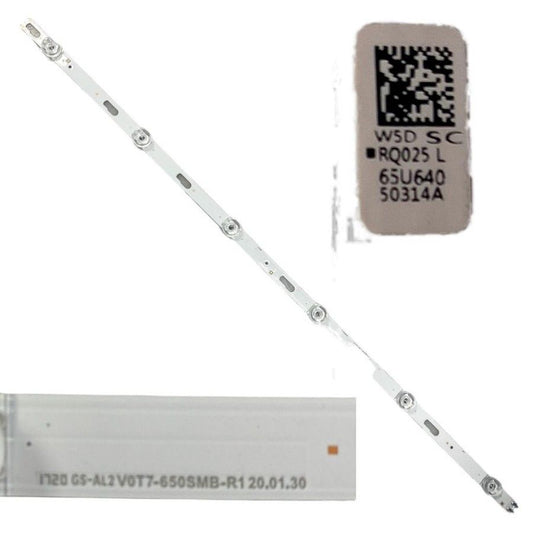 Tira 6 Leds Samsung UE65TU7092U BN96-50314A V0T7-650SMB-R1
