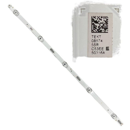 Tira 5 Leds Samsung UE55TU7022K BN96-50316A E306084  swap de desmontaje
