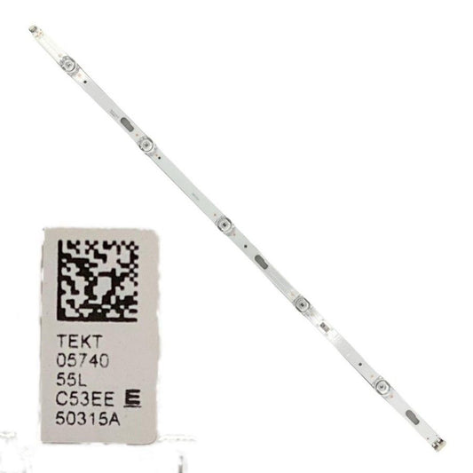 Tira 5 Leds Samsung UETU7022K BN96-50315A E306084  swap de desmontaje