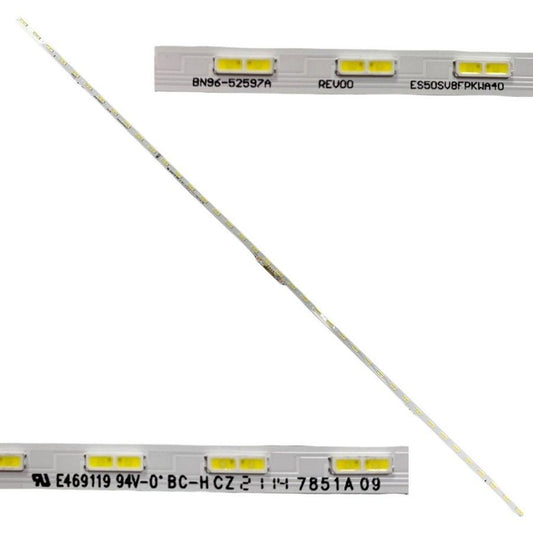 Tiras Led Samsung UE50AU8005K BN96-52597A swap de desmontaje