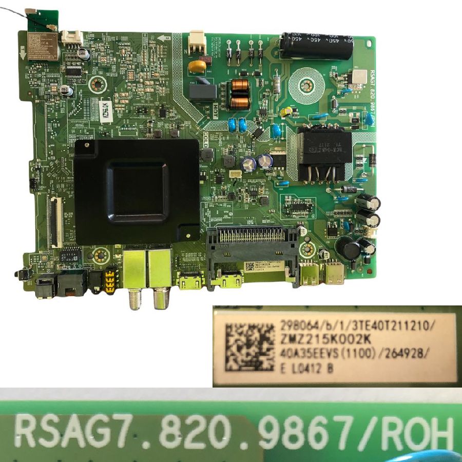 Placa Main Hisense 40AE5500F RSAG7-820-9867-ROH