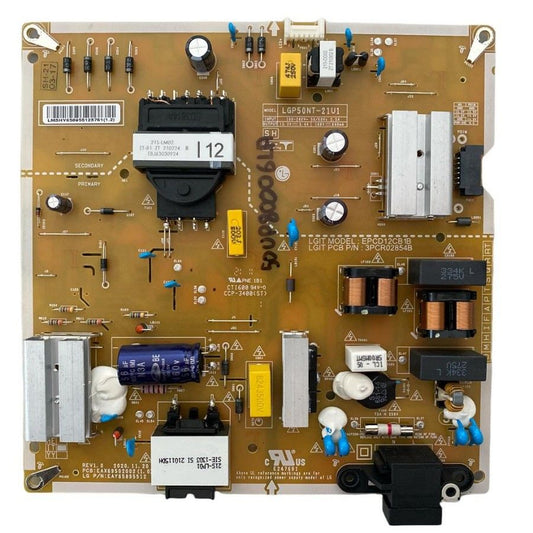 Fuente Alimentación LG 50UP80006LA EAX69502002(1.0) EAY65895512 EPCD12CB1B