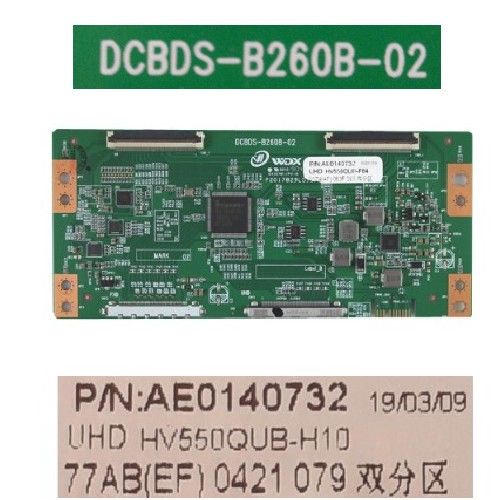Placa T-Con DCBDS-B260B-02, P/N:AE0140732, TD SYSTEMS K55DLY8US