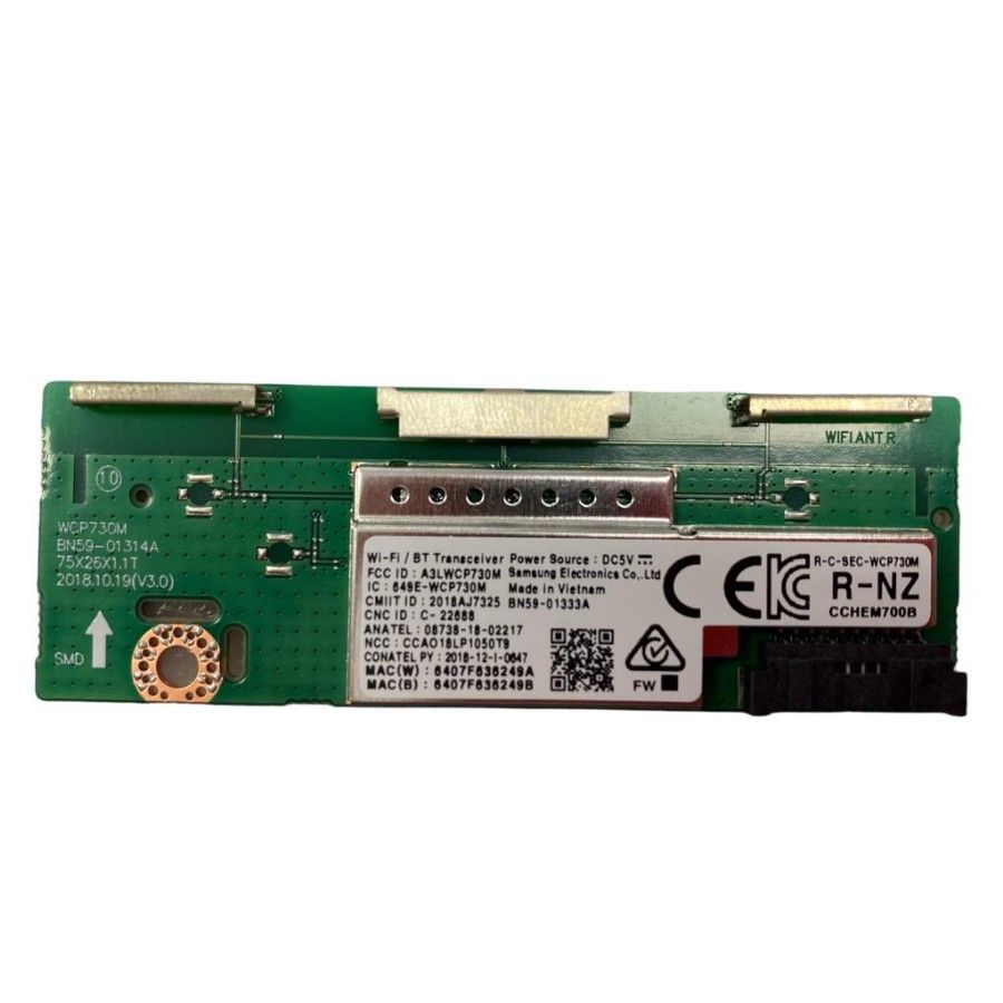 Modulo Wireless / Wifi Samsung QE50LS03AU BN59-01314A WCP730M