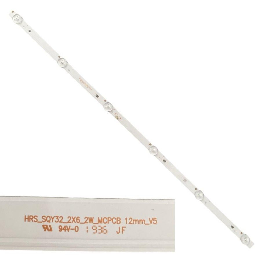 Tira 6 LED Nevir NVR-7707-32RD2-N HRS_SQY32_2X6_2W_MPCB 12mm_V5