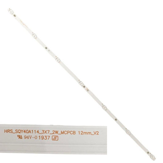 Tira 7 LED NEVIR NVR-7707-40FDH2-N HRS_SQY40A114_3X7_2W_MCPCB 12mm_V2 AE0110577