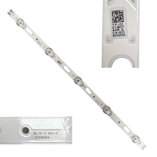Tira 5 Leds Samsung UE43TU7095U BN96-50320A E306084