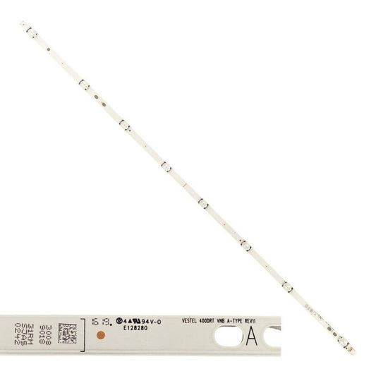 Tira 8 leds Telefunken TE40282S25T2H 400DRT VNB A-TYPE REV1.1 swap de desmontaje