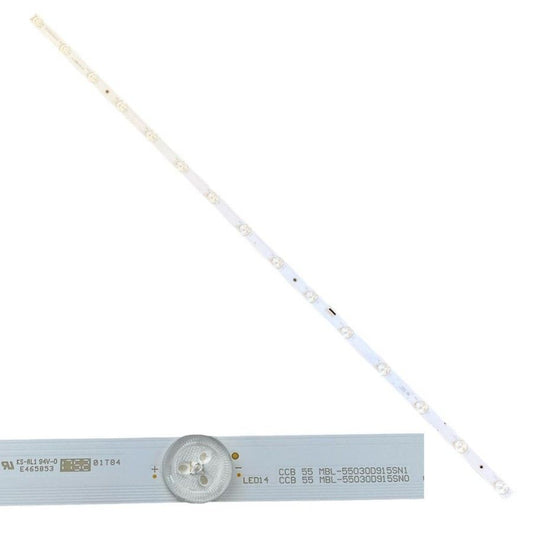 Tira 15 leds Sony KD-55XF9005 E313218 55 MBL-55030D915SN1 swap de desontaje