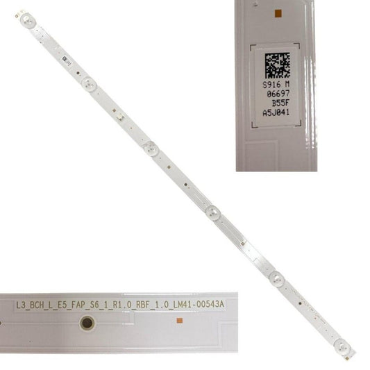 Tira 6 leds Sony KD-55XF7596 LM41-00543A A5J041